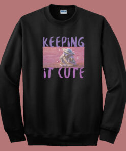 The Child Keeping It Cute 80s Sweatshirt 1