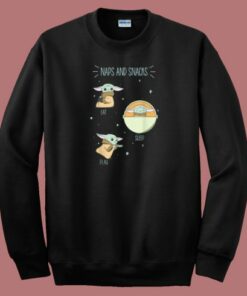 The Child Naps And Snacks 80s Sweatshirt 1 The Child Naps And Snacks 80s Sweatshirt 2