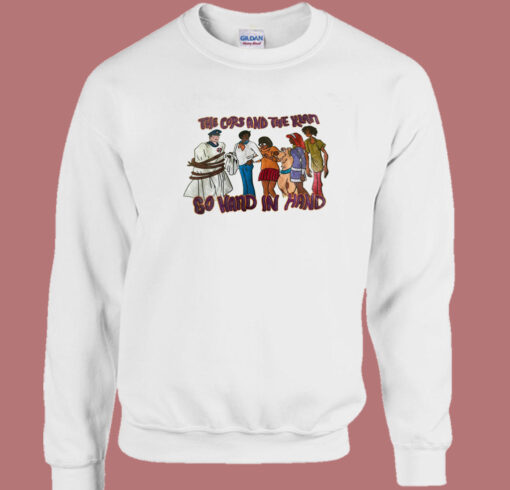 The Cops And The Klan Scooby Doo Sweatshirt