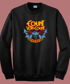 The Count Batman Funny 80s Sweatshirt The Count Batman Funny 80s Sweatshirt