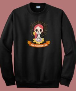 The Girl Skeleton 80s Sweatshirt