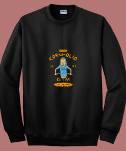 The Great Cornholio Gym 1993 80s Sweatshirt The Great Cornholio Gym 1993 80s Sweatshirt