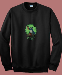 The Jungle Book Baloo And Mowgli Lion King 80s Sweatshirt The Jungle Book Baloo And Mowgli Lion King 80s Sweatshirt