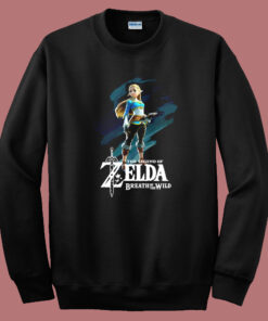 The Legend of Zelda Breath of The Wild Princess Sweatshirt The Legend of Zelda Breath of The Wild Princess Sweatshirt