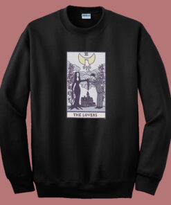 The Lovers Tarot Addams Family Sweatshirt The Lovers Tarot Addams Family Sweatshirt