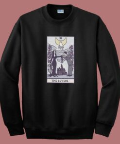 The Lovers Tarot Addams Family Sweatshirt