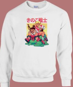 The Mushroom Warrior 80s Sweatshirt 2