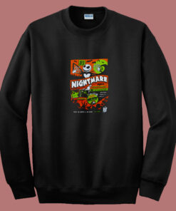The Nightmare Before Christmas 80s Sweatshirt The Nightmare Before Christmas 80s Sweatshirt