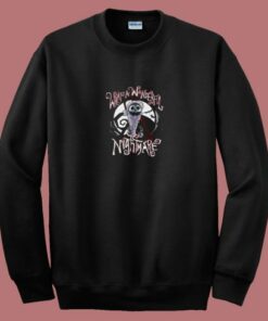 The Nightmare Before Christmas Santa Jack 80s Sweatshirt The Nightmare Before Christmas Santa Jack 80s Sweatshirt