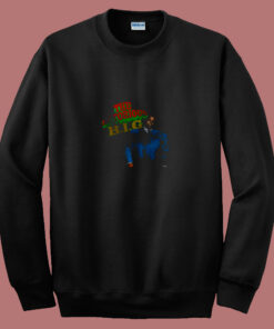 The Notorious Big Blue Suit 80s Sweatshirt The Notorious Big Blue Suit 80s Sweatshirt