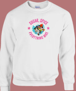 The Powerpuff Girls Sugar Spice 80s Sweatshirt 1
