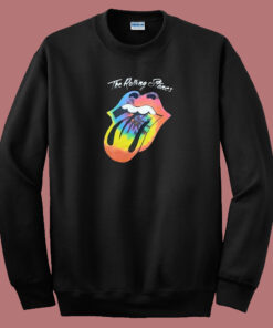 The Rolling Stones Tongue 80s Sweatshirt The Rolling Stones Tongue 80s Sweatshirt