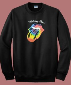 The Rolling Stones Tongue 80s Sweatshirt
