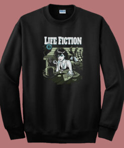The Sandman Pulp Fiction 80s Sweatshirt The Sandman Pulp Fiction 80s Sweatshirt