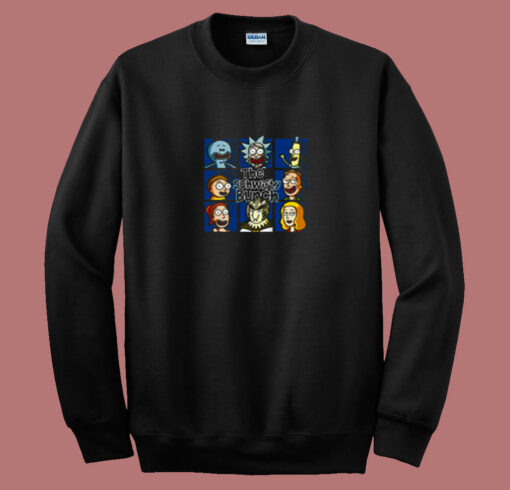 The Schwifty Bunch Friends Parody 80s Sweatshirt