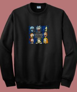 The Schwifty Bunch Friends Parody 80s Sweatshirt
