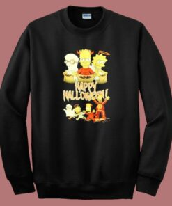 The Simpsons Happy Halloween Sweatshirt The Simpsons Happy Halloween Sweatshirt