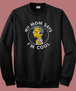 The Simpsons Milhouse Cool 80s Sweatshirt The Simpsons Milhouse Cool 80s Sweatshirt