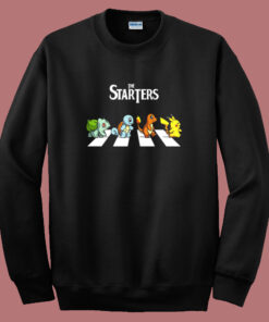 The Starters Pokemon Funny Sweatshirt The Starters Pokemon Funny Sweatshirt