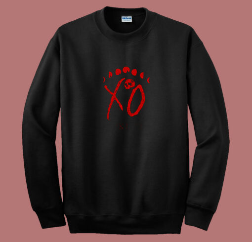 The Weeknd Xo After Hours Label 80s Sweatshirt