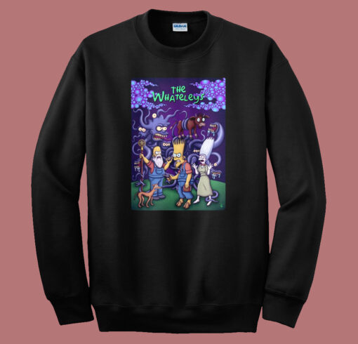 The Whateleys Simpsons Sweatshirt On Sale