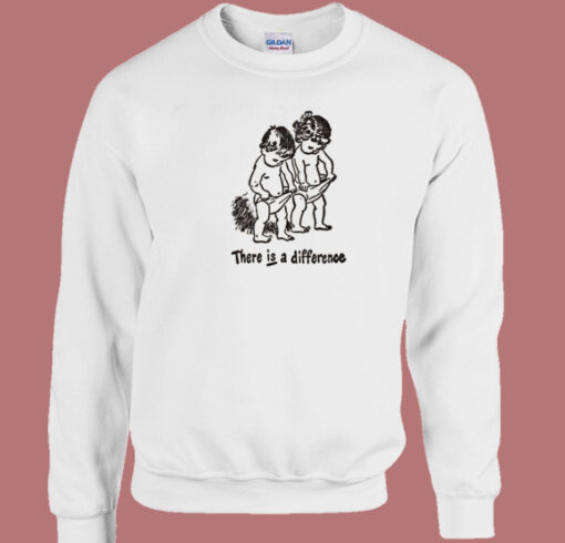 There Is Difference Funny Sweatshirt