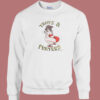 Thots And Prayers Plamondon Comics Sweatshirt