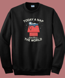 Time To A Take A Nap 80s Sweatshirt Time To A Take A Nap 80s Sweatshirt