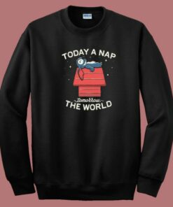 Time To A Take A Nap 80s Sweatshirt Time To A Take A Nap 80s Sweatshirt