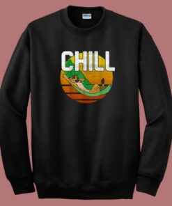 Timon Chill Leaf Hammock Vintage 80s Sweatshirt Timon Chill Leaf Hammock Vintage 80s Sweatshirt