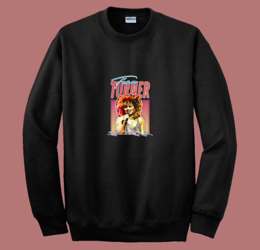 Tina Turner Graphic Art Christmas 80s Sweatshirt