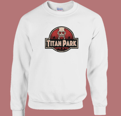 Titan Park Jurassic Park Parody Sweatshirt