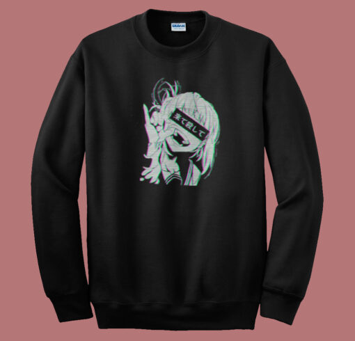 Toga Himiko Glitch Aesthetic Sweatshirt