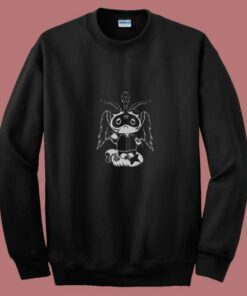 Tom Nook As Baphomet 80s Sweatshirt Tom Nook As Baphomet 80s Sweatshirt