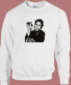 Tom Waits Young Smoke Sweatshirt 1 Tom Waits Young Smoke Sweatshirt 2