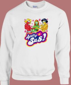 Totally Sus Cartoon Sweatshirt 2