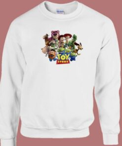 Toy Story Classic Group 80s Sweatshirt 1 Toy Story Classic Group 80s Sweatshirt 2