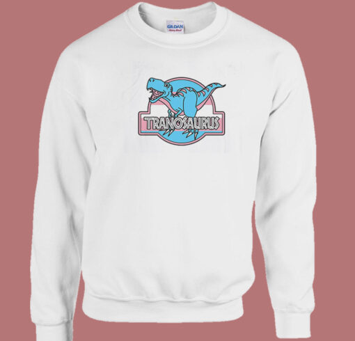 Tranosaurus Rex Transgender Pride Sweatshirt