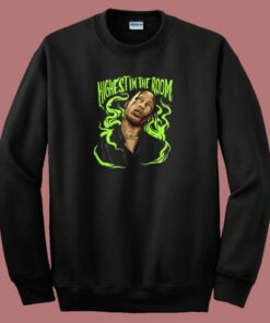 Travis Electric Green 80s Sweatshirt Travis Electric Green 80s Sweatshirt