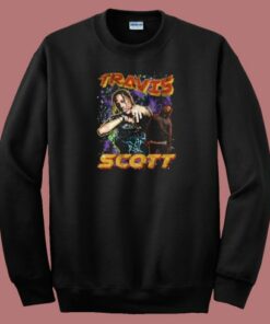 Travis Scott American Rapper 80s Sweatshirt Travis Scott American Rapper 80s Sweatshirt