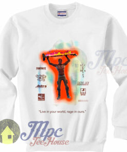 Travis Scott Astronomical Fortnite Tour Sweatshirt 1