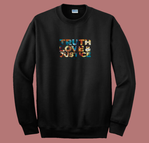 Truth Love Justice Ww 1984 80s Sweatshirt