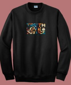 Truth Love Justice Ww 1984 80s Sweatshirt Truth Love Justice Ww 1984 80s Sweatshirt