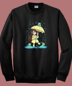 Tsuyu Asui Frog Girl 80s Sweatshirt Tsuyu Asui Frog Girl 80s Sweatshirt