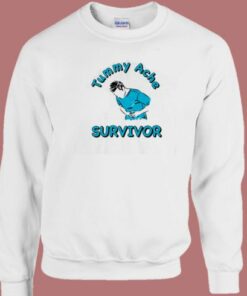 Tummy Ache Survivor Sweatshirt On Sale 1 Tummy Ache Survivor Sweatshirt On Sale 2