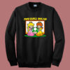 Two Girls One Up Game Parody Sweatshirt
