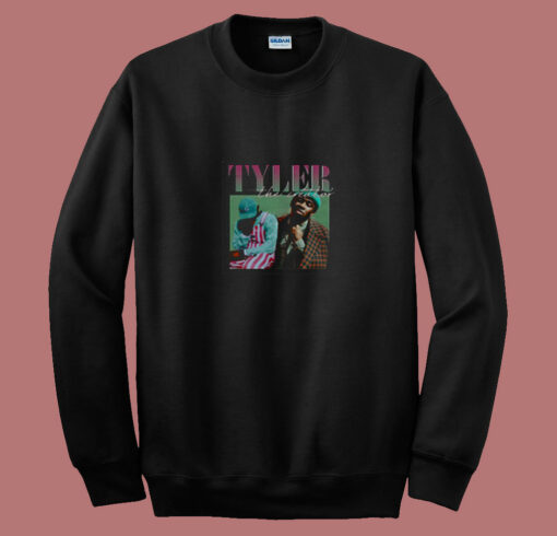 Tyler The Creator Rap Singer Funny 80s Sweatshirt