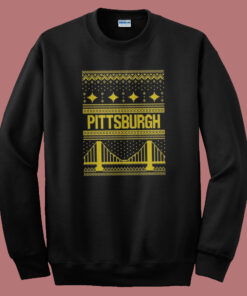 Ugly Pittsburgh Merry Christmas Sweatshirt Ugly Pittsburgh Merry Christmas Sweatshirt