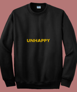 Unhappy T Shirt 80s Sweatshirt Unhappy T Shirt 80s Sweatshirt