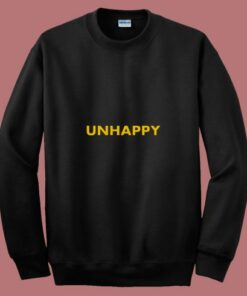 Unhappy T Shirt 80s Sweatshirt Unhappy T Shirt 80s Sweatshirt
